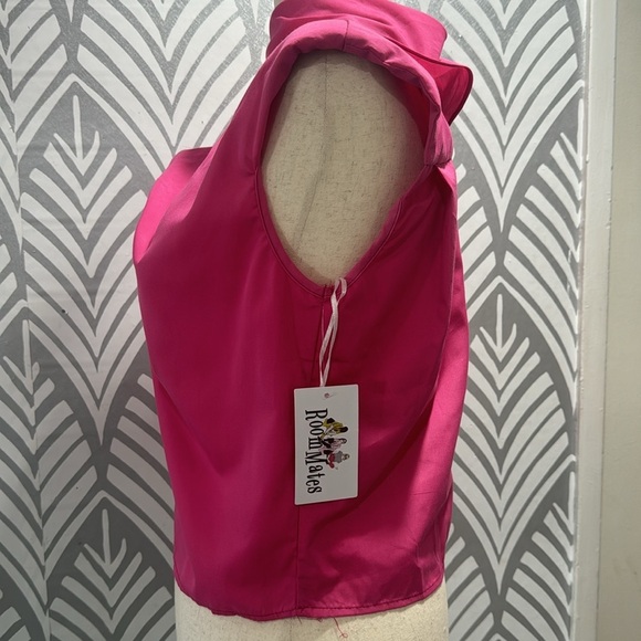 NWT Roomates pink side now tie top - Picture 6 of 13
